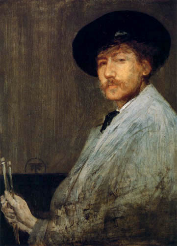 James Abbott McNeill Whistler - Selbstporträt