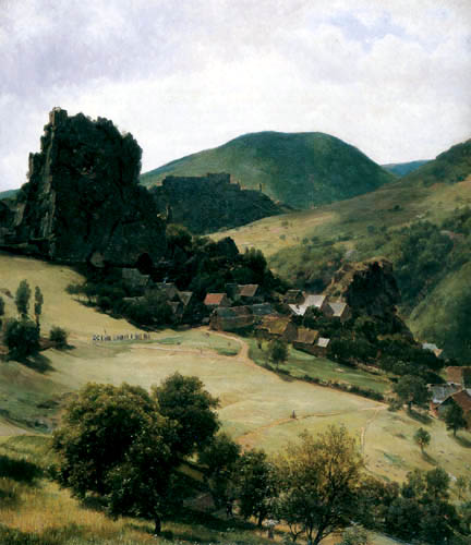 Worthington Thomas Whittredge - View of Kallenfels