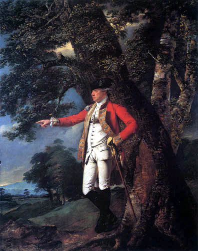 Joseph Wright of Derby - Portrait de colonel Charles Heathcote