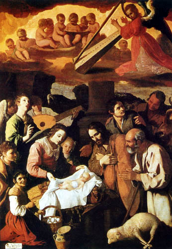 Francisco de Zurbarán - Adoration of the Shepherds